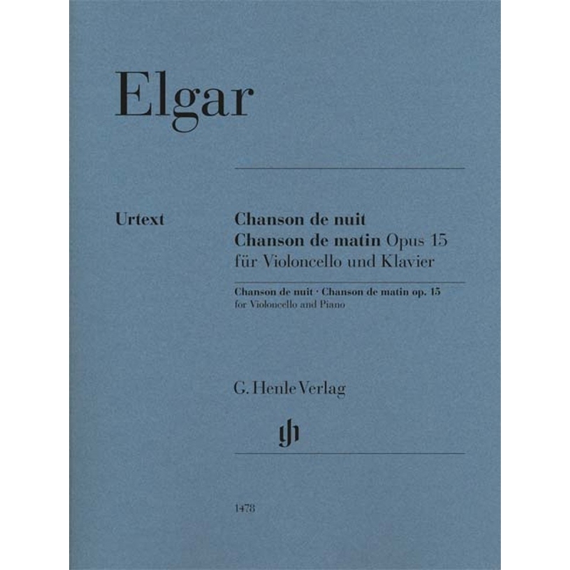 Elgar, Edward - Chanson de nuit, Chanson de matin op. 15 