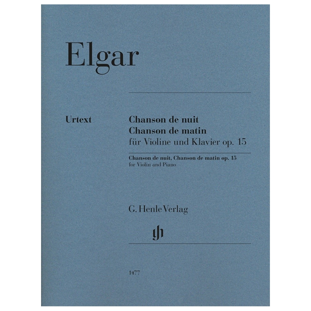 Elgar, Edward - Chanson de nuit, Chanson de matin op. 15 op. 15 