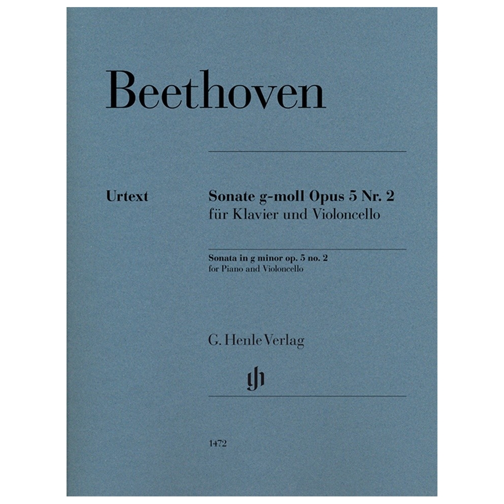 Beethoven, Ludwig van - Sonata in g minor op. 5/2 