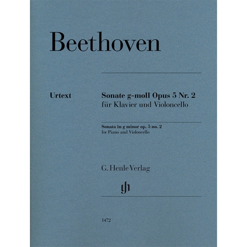 Beethoven, Ludwig van - Sonata in g minor op. 5/2 