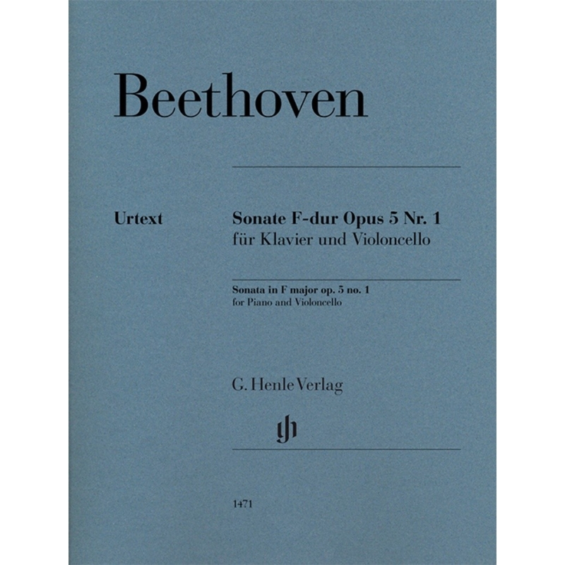 Beethoven, Ludwig van - Sonata F major op. 5/1 