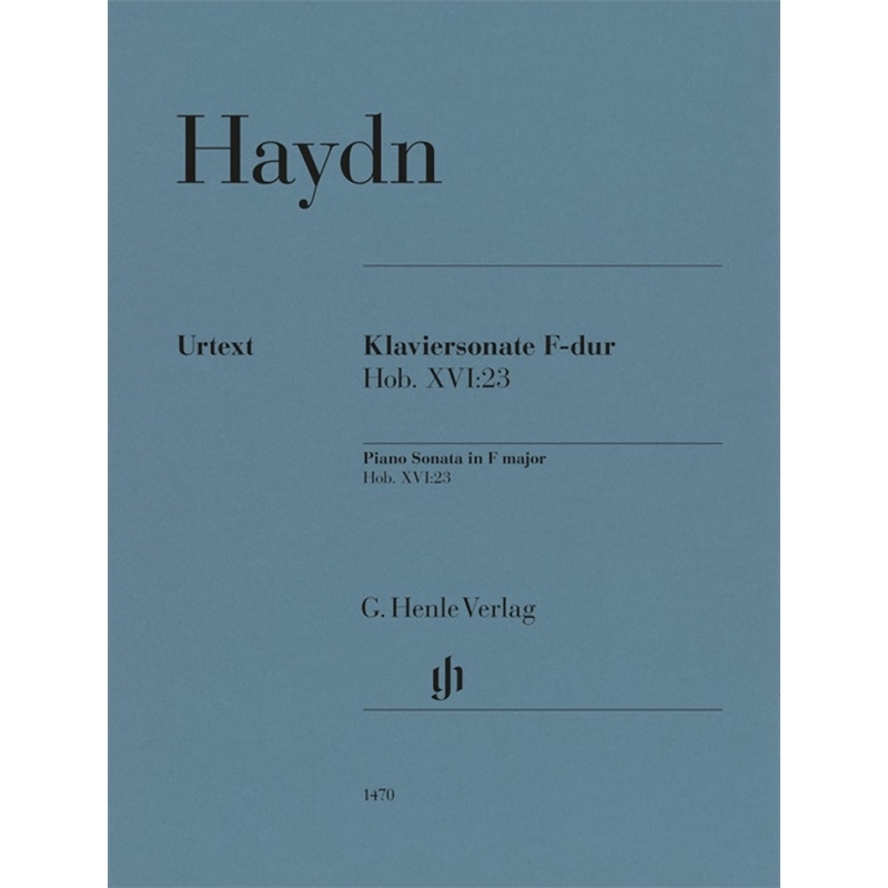 Haydn, Joseph - Piano Sonata F major Hob. XVI:23 