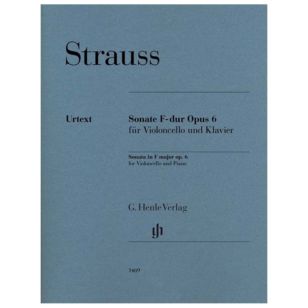 Strauss, Richard - Violoncello Sonata F major op. 6 op. 6 