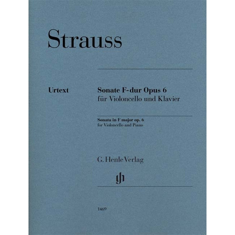 Strauss, Richard - Violoncello Sonata F major op. 6 op. 6 