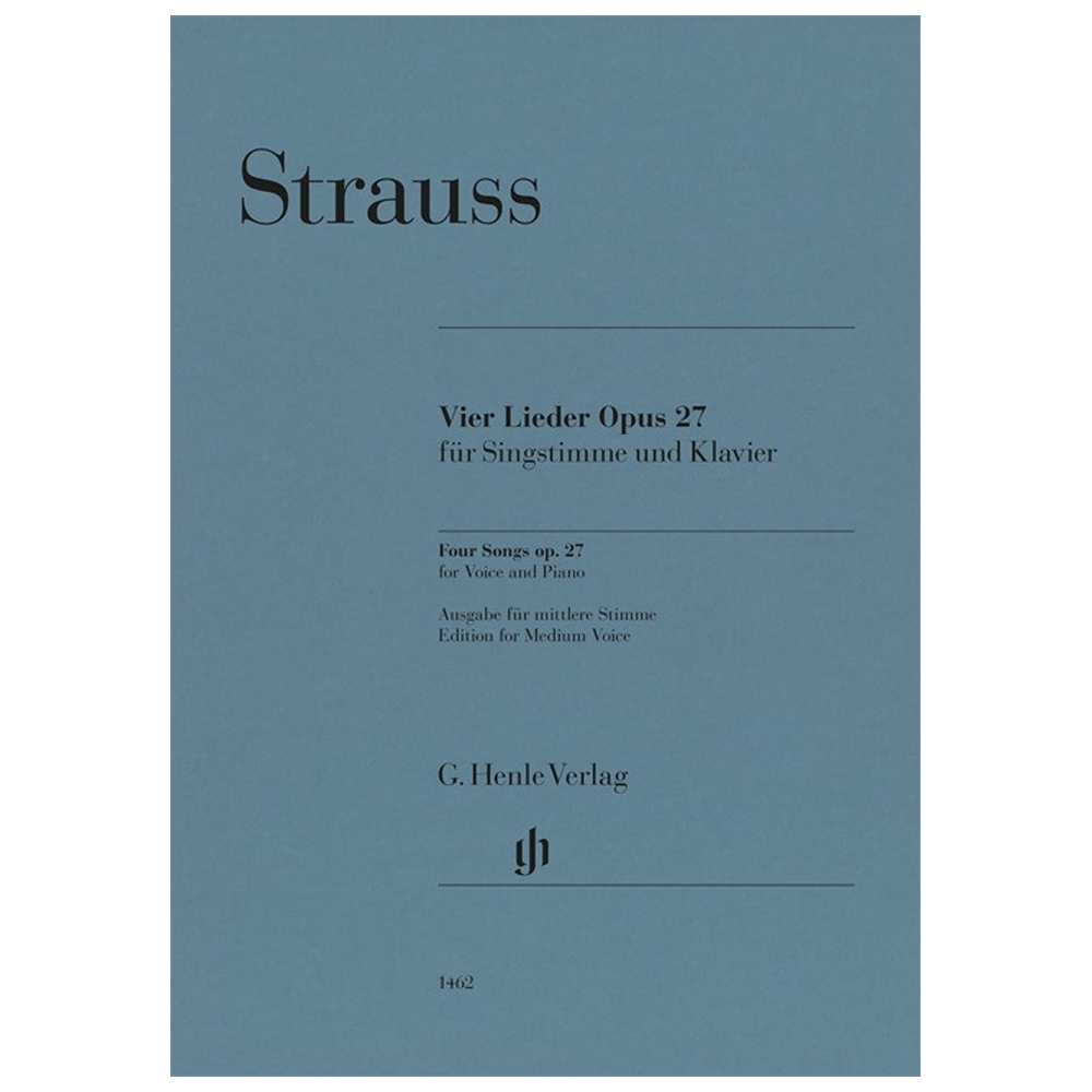 Strauss, Richard - Four Songs op. 27 op. 27 