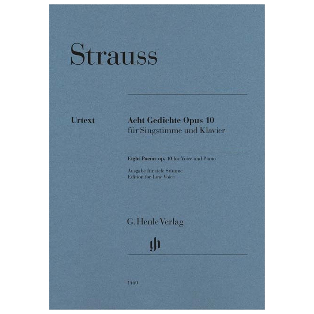 Strauss, Richard - Eight Poems op. 10 