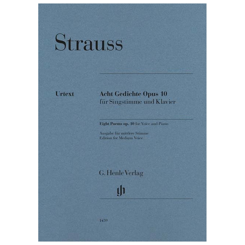 Strauss, Richard - Eight Poems op. 10 