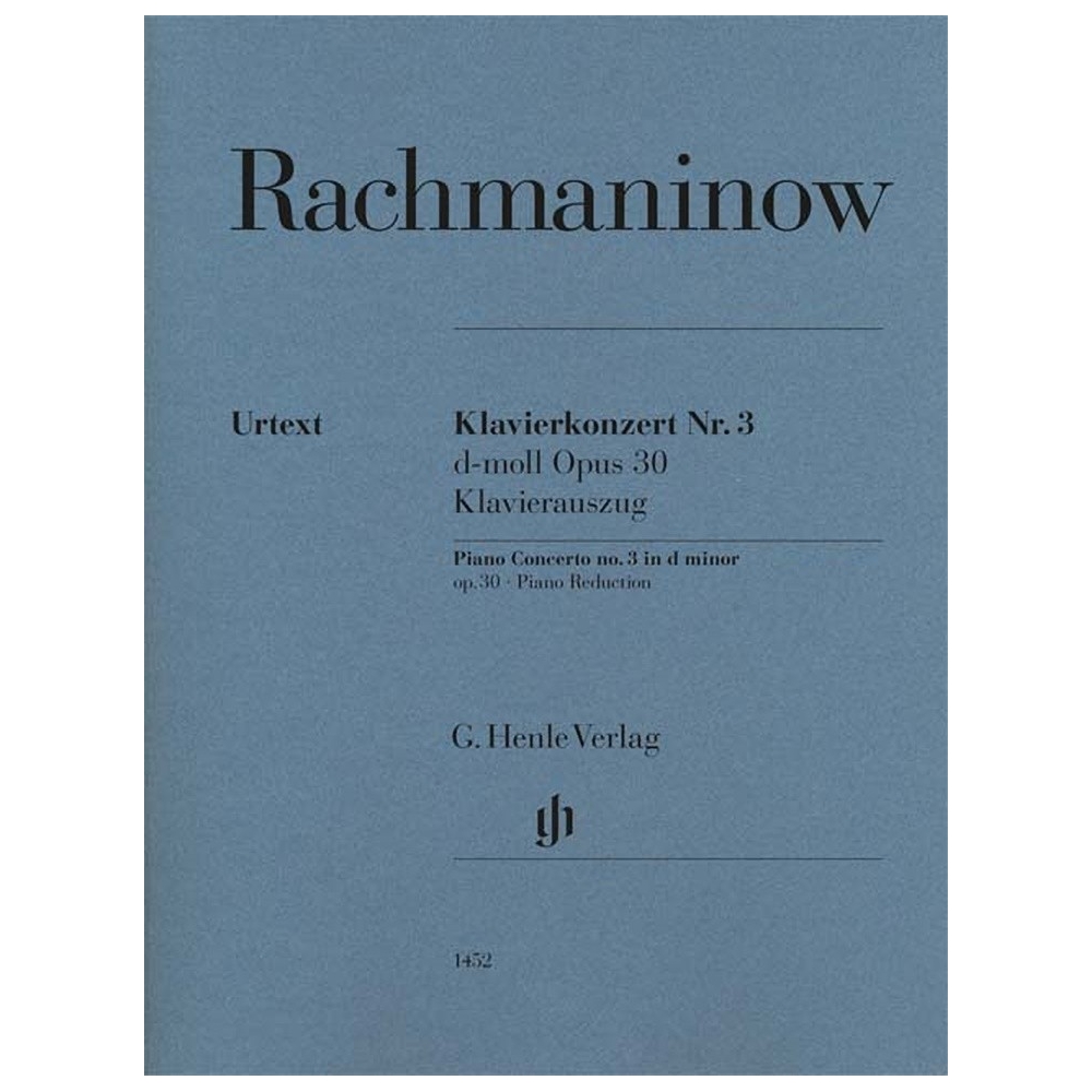 Rachmaninoff, Sergei Wassiljewitsch - Piano Concerto no. 3 op. 30 