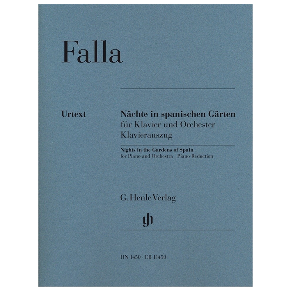 Falla, Manuel de - Nights in the Gardens of Spain for Piano and Orchestra