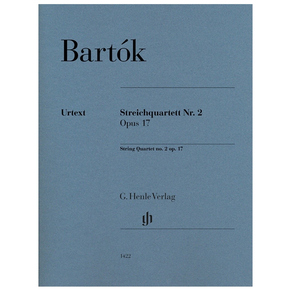 Bartók, Béla - String Quartet no. 2 op. 17 