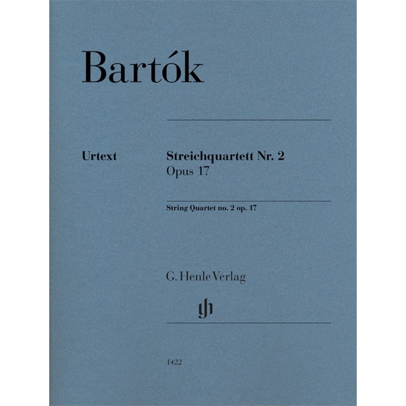 Bartók, Béla - String Quartet no. 2 op. 17 