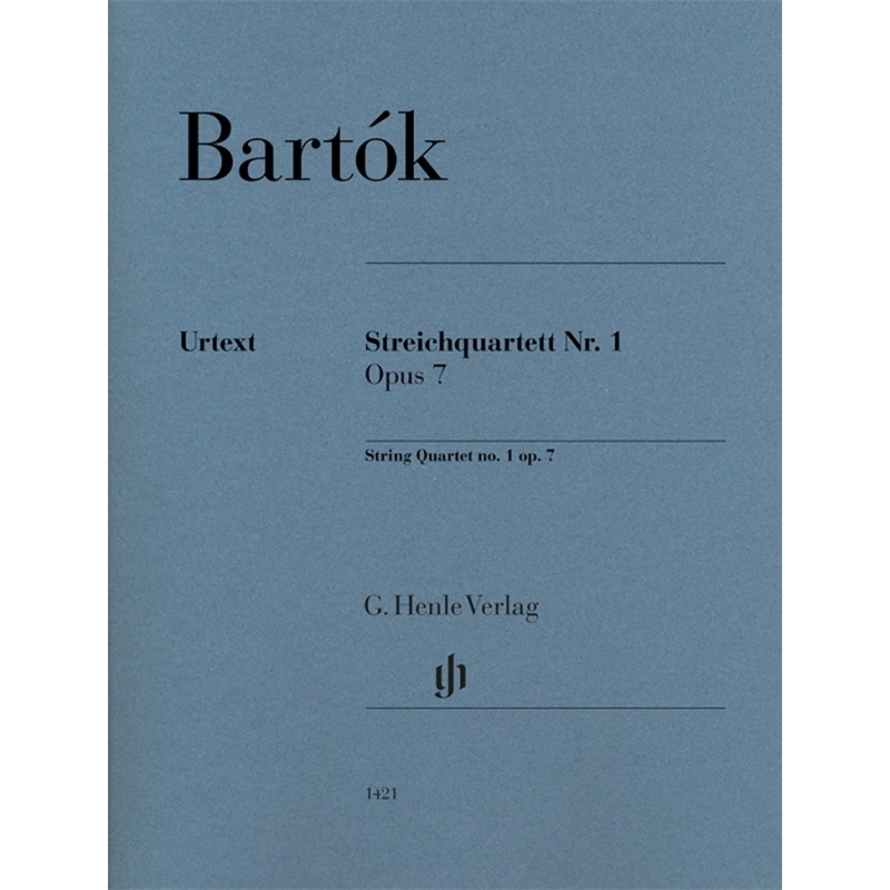 Bartók, Béla - String Quartet no. Nr. 1 op. 7 op. 7