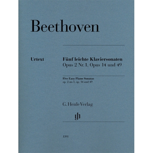 Beethoven - Five Easy Piano Sonatas