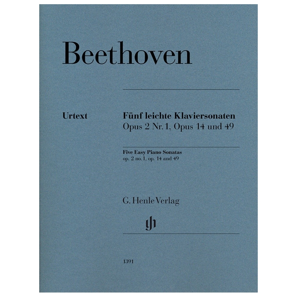 Beethoven - Five Easy Piano Sonatas