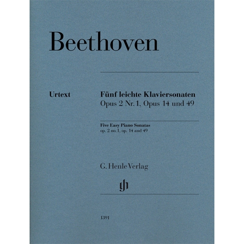 Beethoven - Five Easy Piano Sonatas