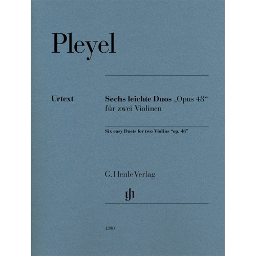 Pleyel, Ignaz Joseph - Six easy Duets op. 48 op. 48 