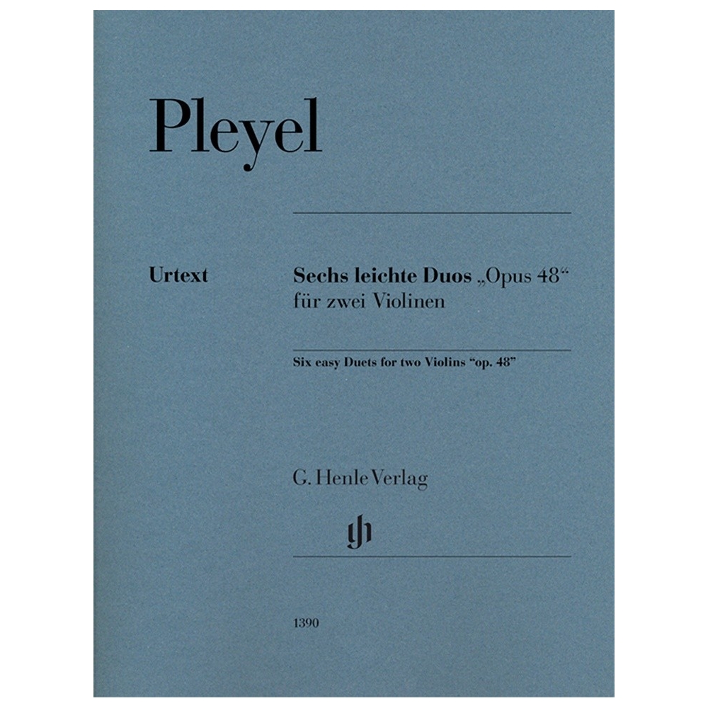 Pleyel, Ignaz Joseph - Six easy Duets op. 48 op. 48 