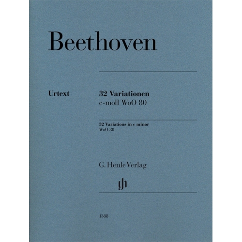 Beethoven, L van - 32 Variations, WoO 80