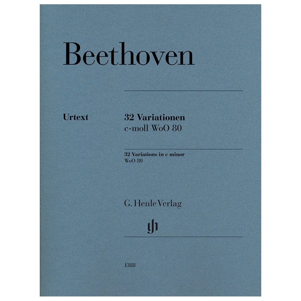 Beethoven, Ludwig van - 32 Variations c minor WoO 80 