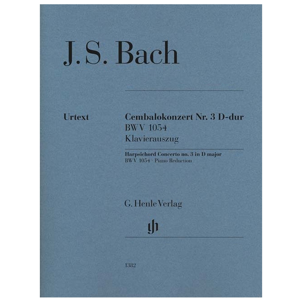 Bach, J.S - Harpsichord Concerto no. 3 BWV 1054 