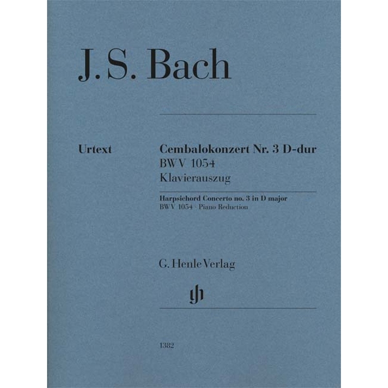 Bach, J.S - Harpsichord Concerto no. 3 BWV 1054 