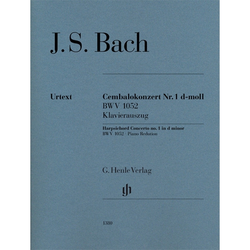 Bach, J.S - Harpsichord Concerto no. 1 in d minor BWV 1052 
