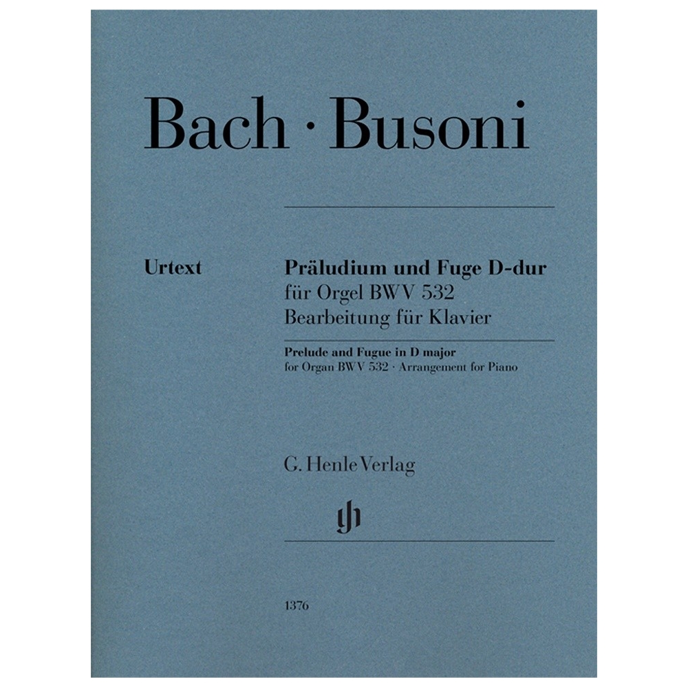 Bach, J.S - Prelude and Fugue in D major 