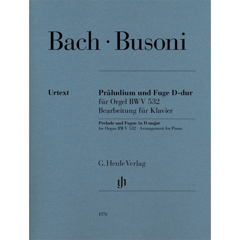 Bach, J.S - Prelude and Fugue in D major 