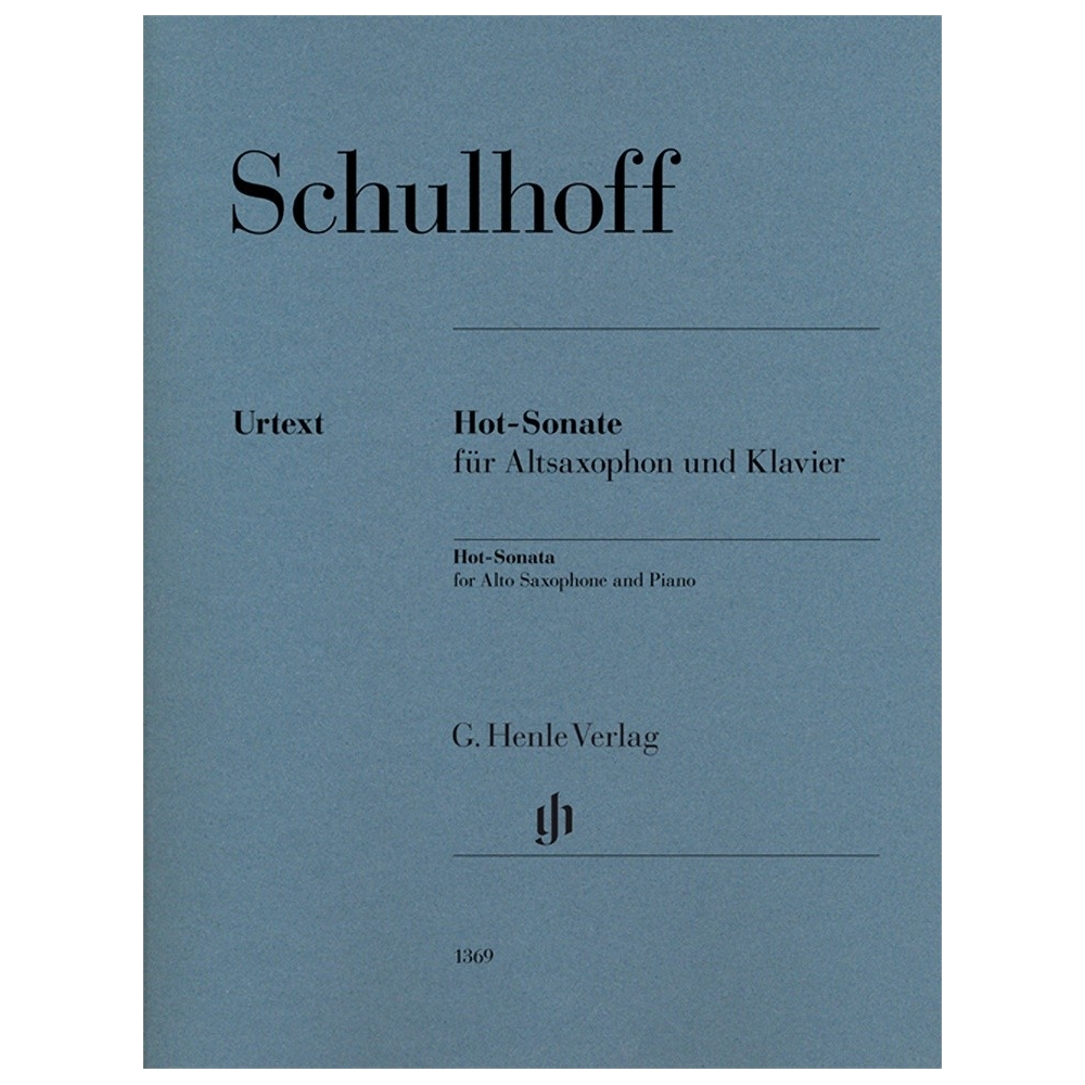 Schulhoff, Erwin - Hot-Sonata 