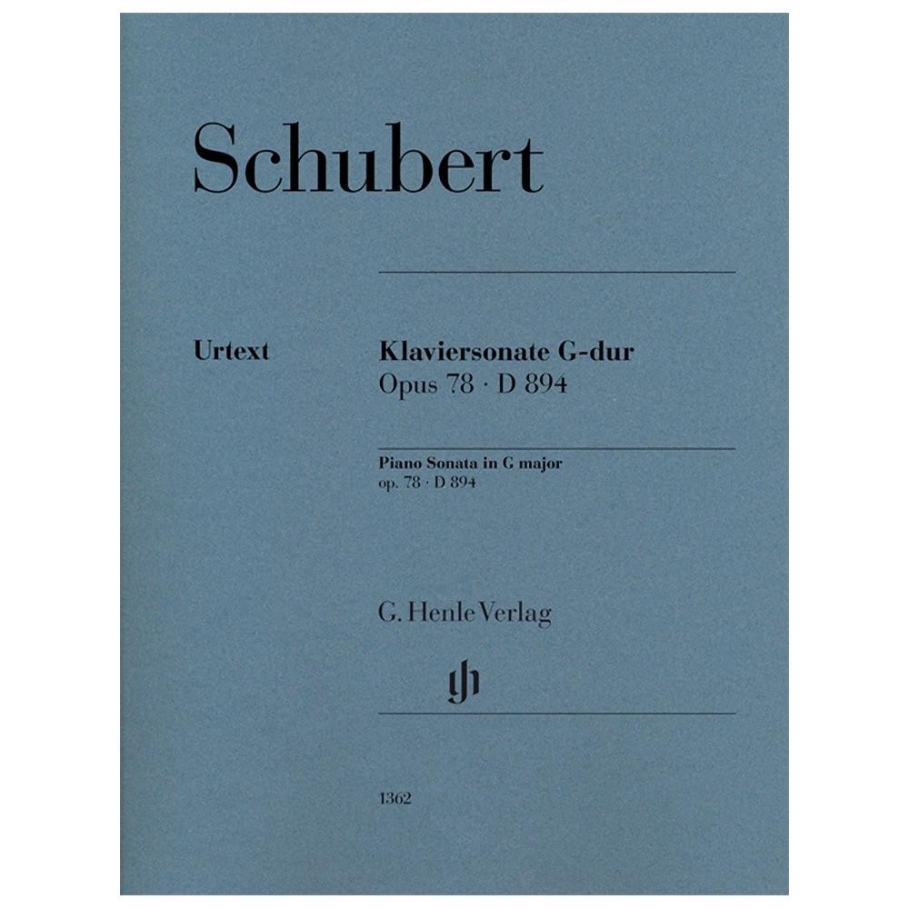 Schubert, Franz - Piano Sonata G major op. 78 D 894 