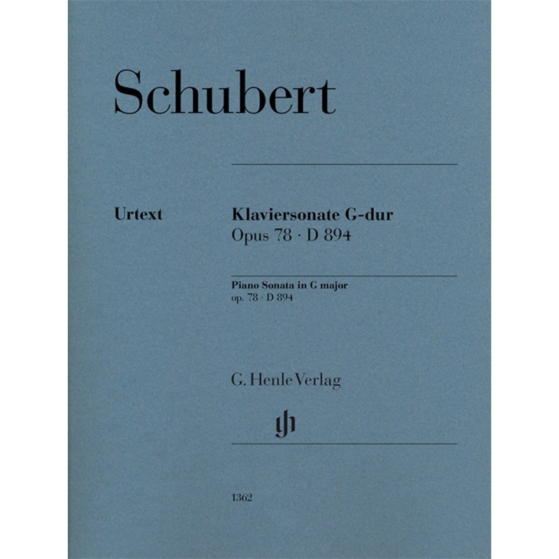 Schubert, Franz - Piano Sonata G major op. 78 D 894 