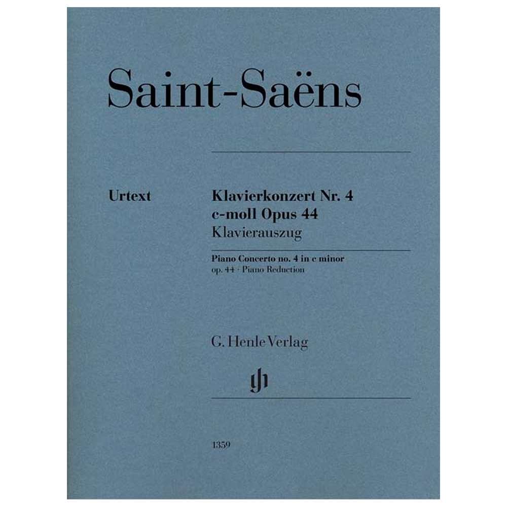 Saint-Saëns, Camille - Piano Concerto no. 4 c minor op. 44 op. 44 