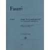 Fauré, Gabriel - Sonata no. 2 g minor op. 117 