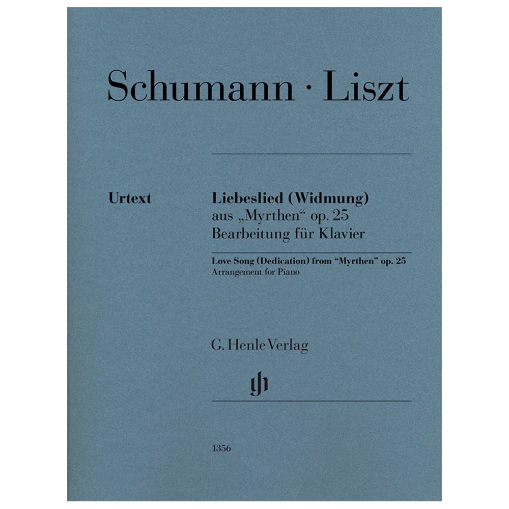 Schumann / Liszt - Love Song (Dedication) from Myrthen op. 25