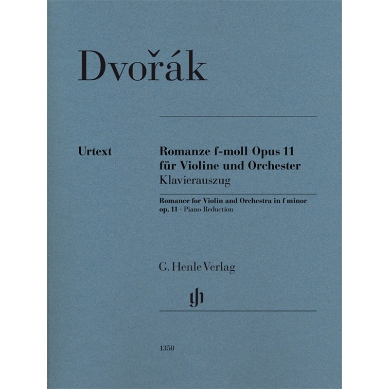 Dvo?ák, Antonín - Romanze f-moll op. 11 für Violine und Orchester op. 11 