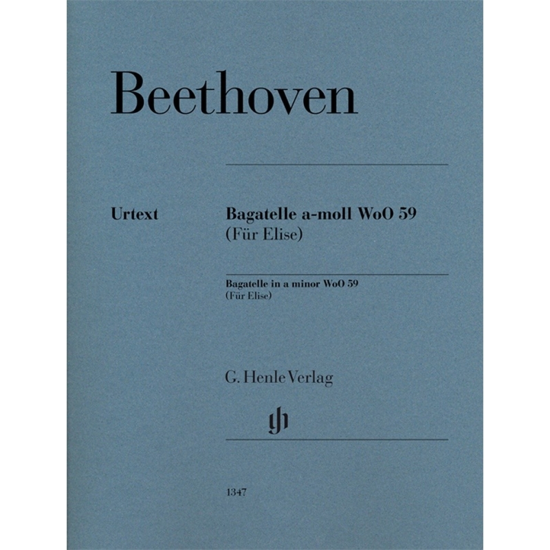Beethoven, Ludwig van - Bagatelle a-moll WoO 59 (Für Elise) 
