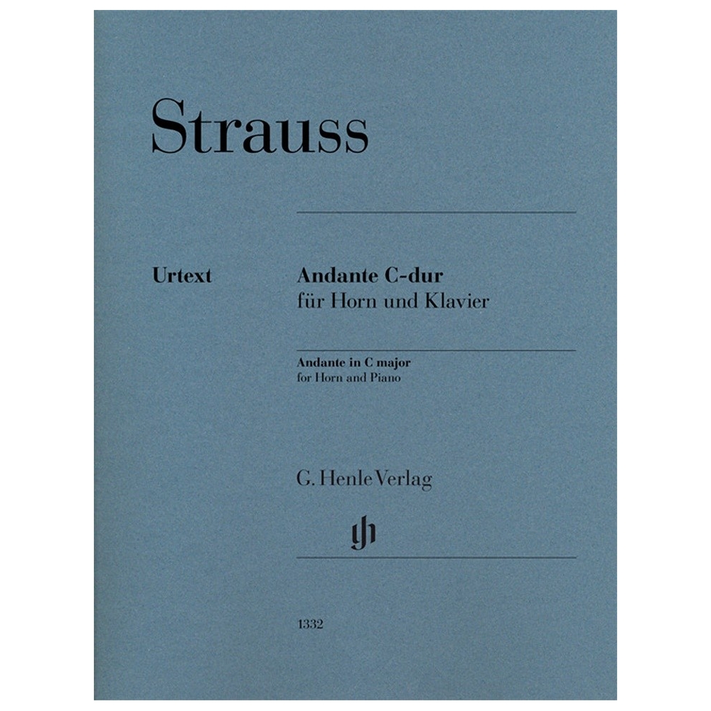 Strauss, Richard - Andante C-dur für Horn und Klavier 