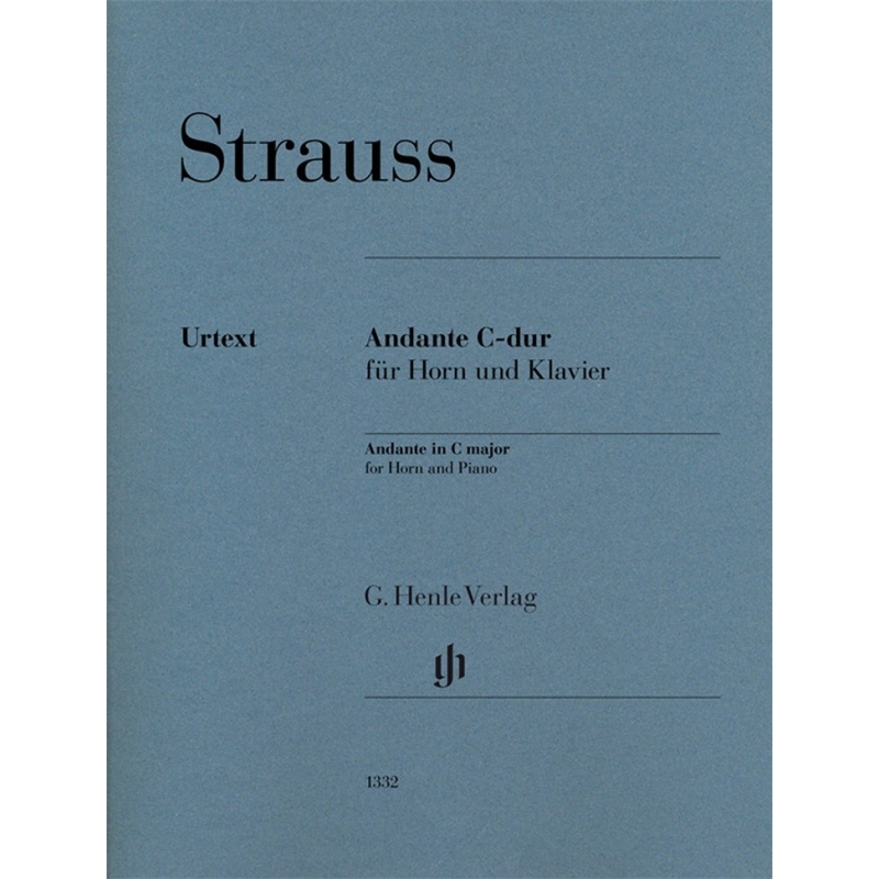 Strauss, Richard - Andante C-dur für Horn und Klavier 
