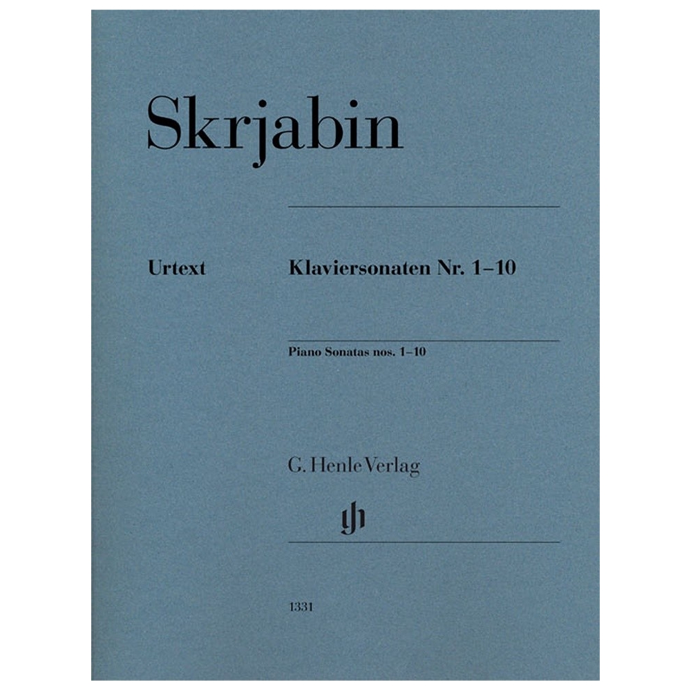 Scriabin, Alexander Nikolayevich - Piano Sonatas nos. 1-10 