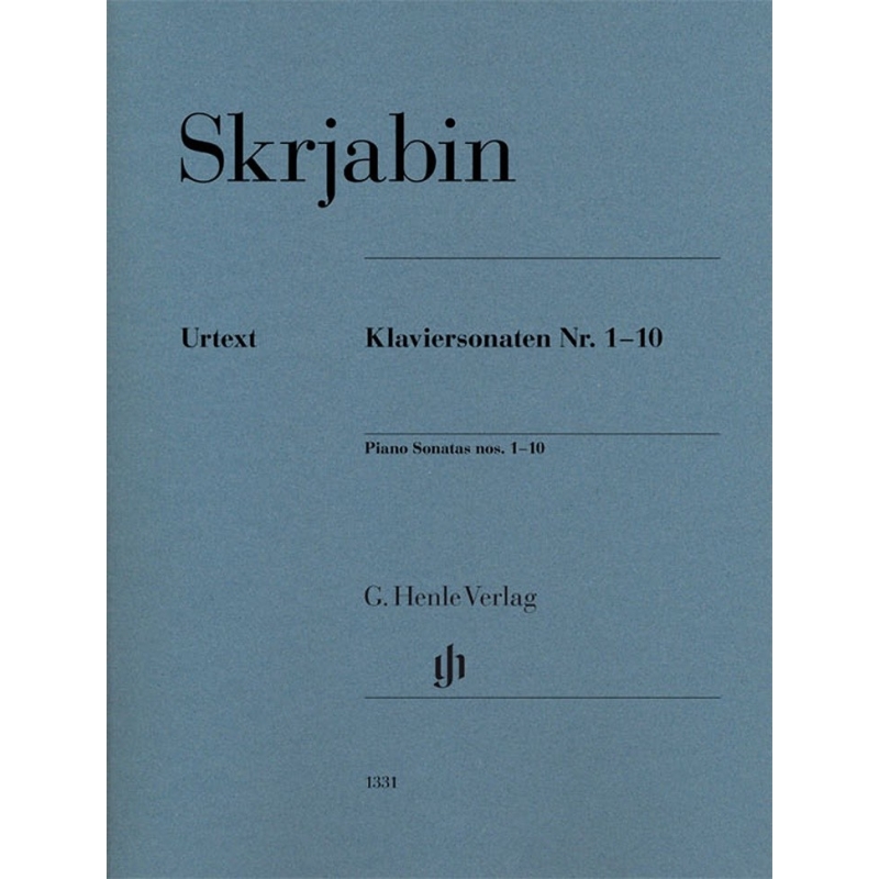 Scriabin, Alexander Nikolayevich - Piano Sonatas nos. 1-10 