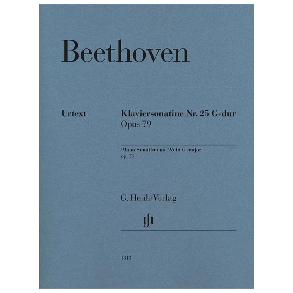 Beethoven, L.v - Piano Sonatina no. 25 G major op. 79
