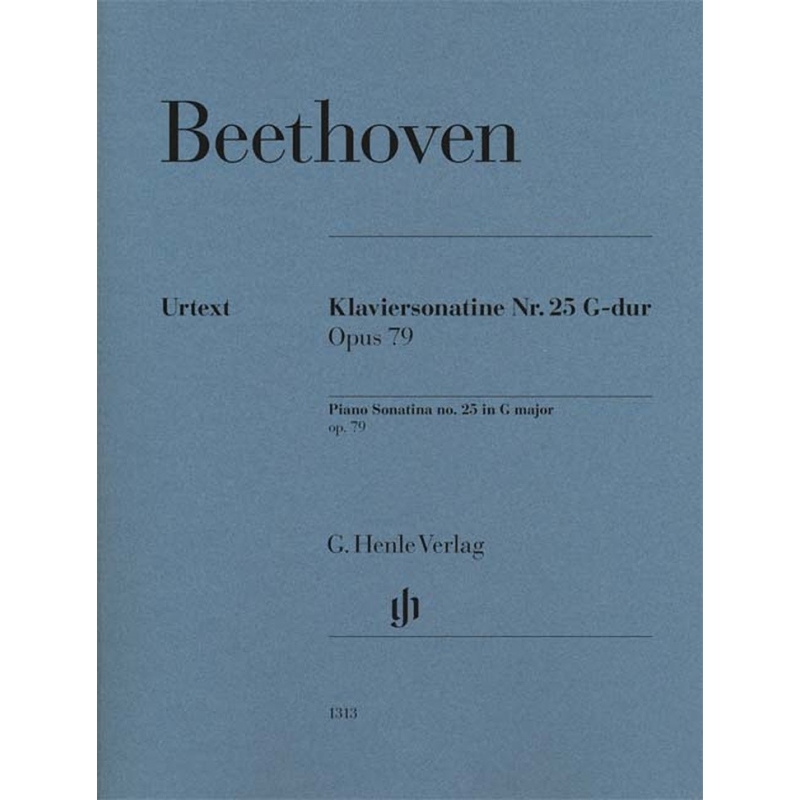 Beethoven, L.v - Piano Sonatina no. 25 G major op. 79