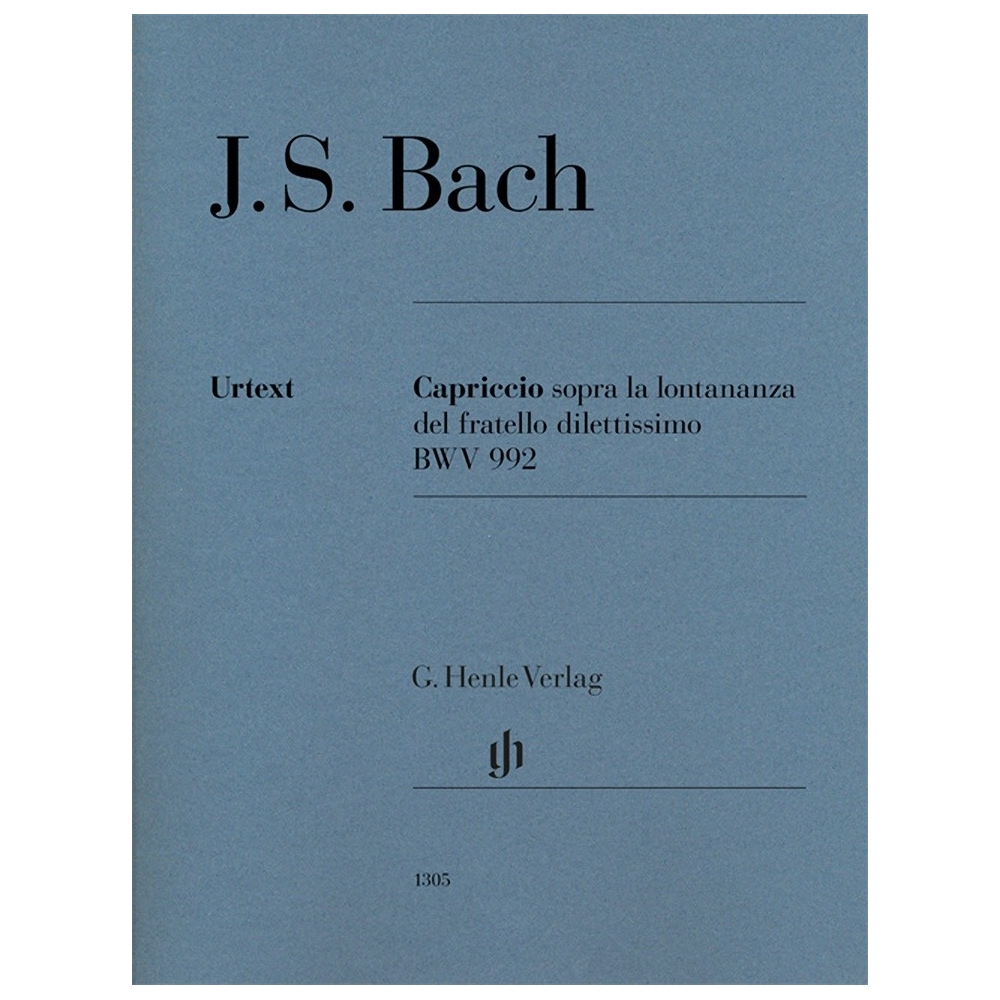 Bach, J.S - Capriccio sopra la lontananza BWV 992 