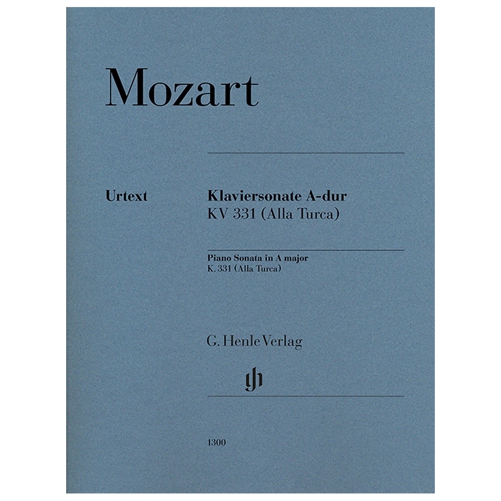 Mozart, Wolfgang Amadeus - Piano sonata in A major K. 331 (300i) 