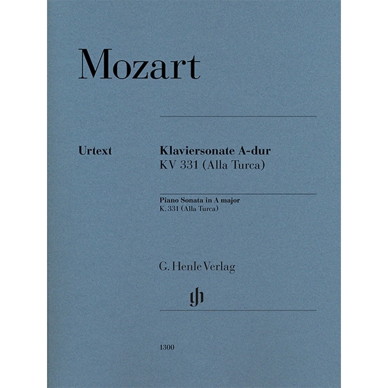 Mozart, Wolfgang Amadeus - Piano sonata in A major K. 331 (300i) 