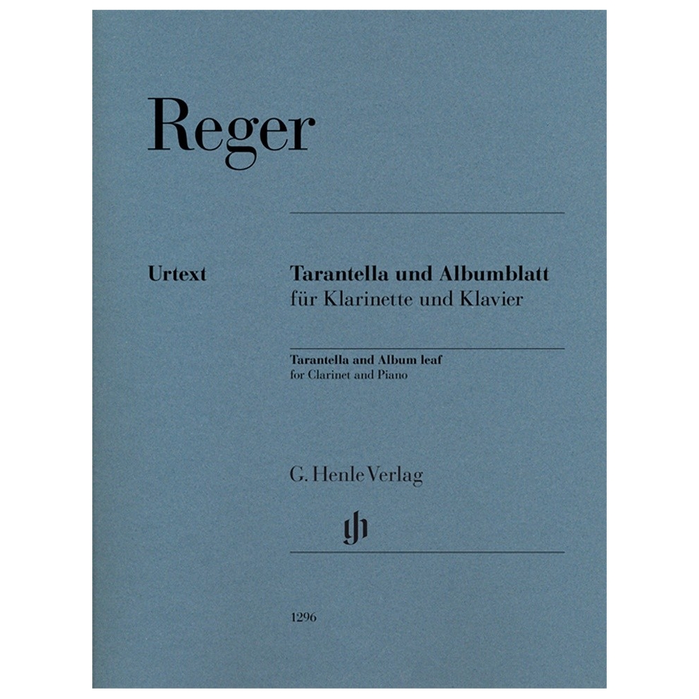 Reger, Max - Tarantella and Album leaf 