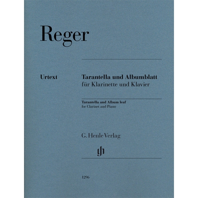 Reger, Max - Tarantella and Album leaf 