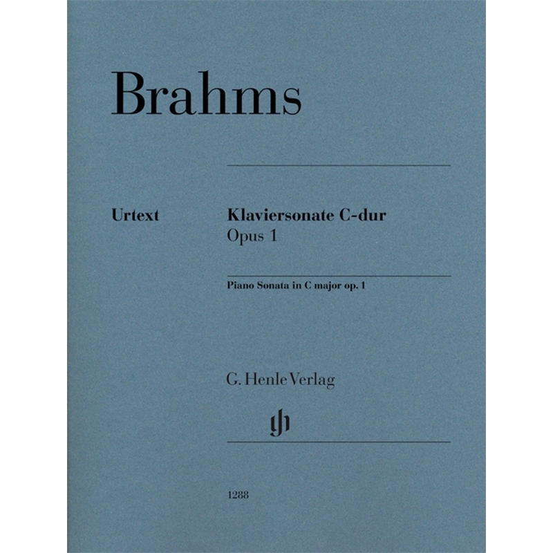 Brahms, Johannes - Piano Sonata no. 1 op. 1 