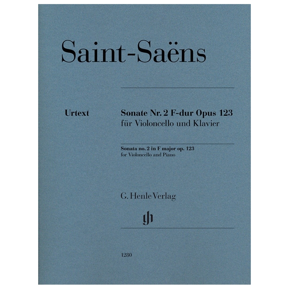 Saint-Saëns, Camille - Sonate Nr. 2 F-dur op. 123 