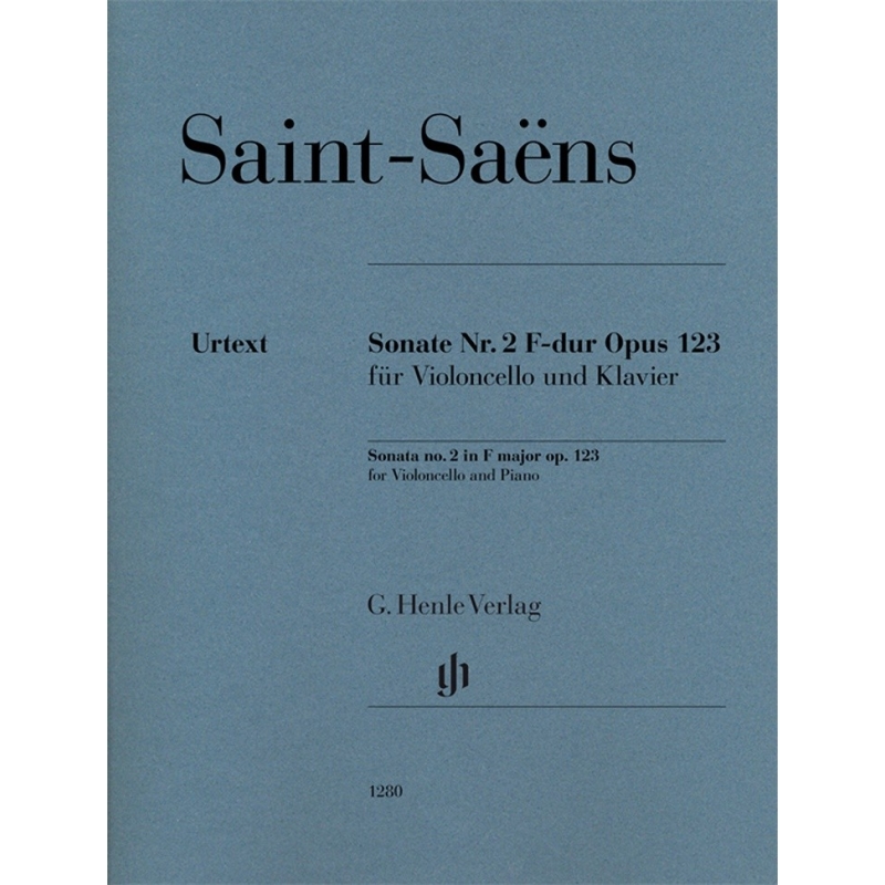 Saint-Saëns, Camille - Sonate Nr. 2 F-dur op. 123 
